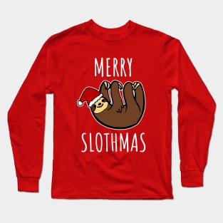 Merry Slothmas Long Sleeve T-Shirt